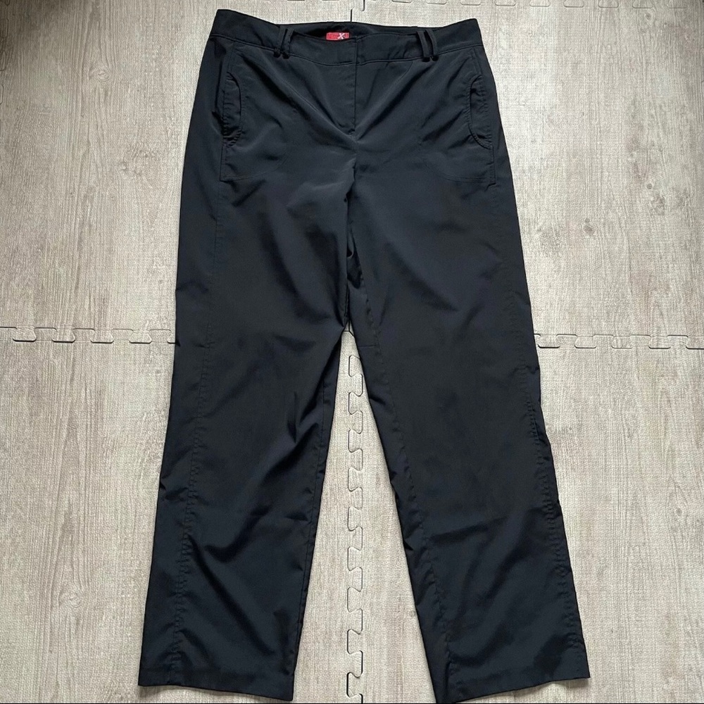 IZOD PFX Golf Pants Women’s 12 Black Lightweight